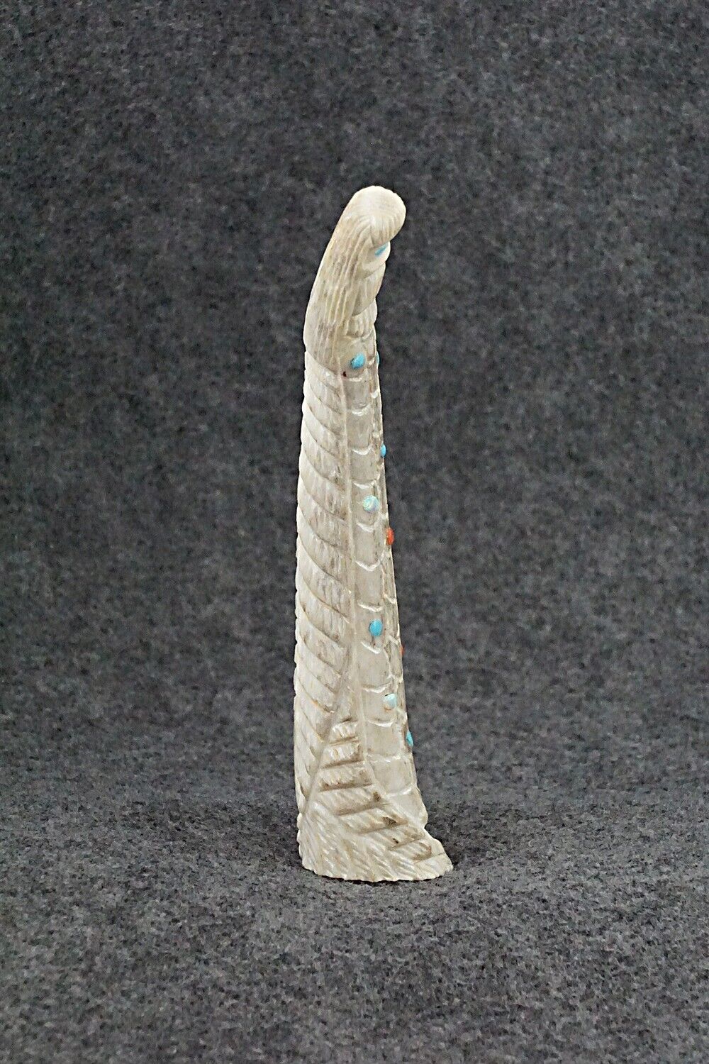 Corn Maiden Zuni Fetish Carving - Garrick Weeka