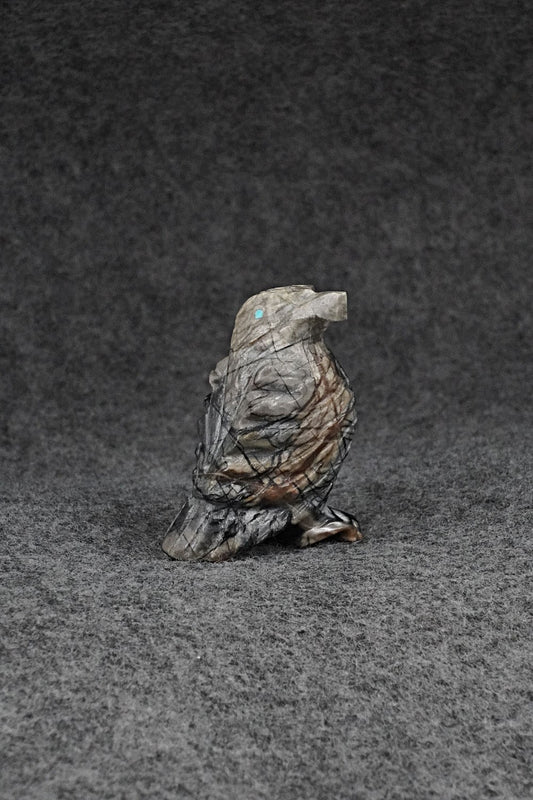 Eagle Zuni Fetish Carving - Tony Mackel