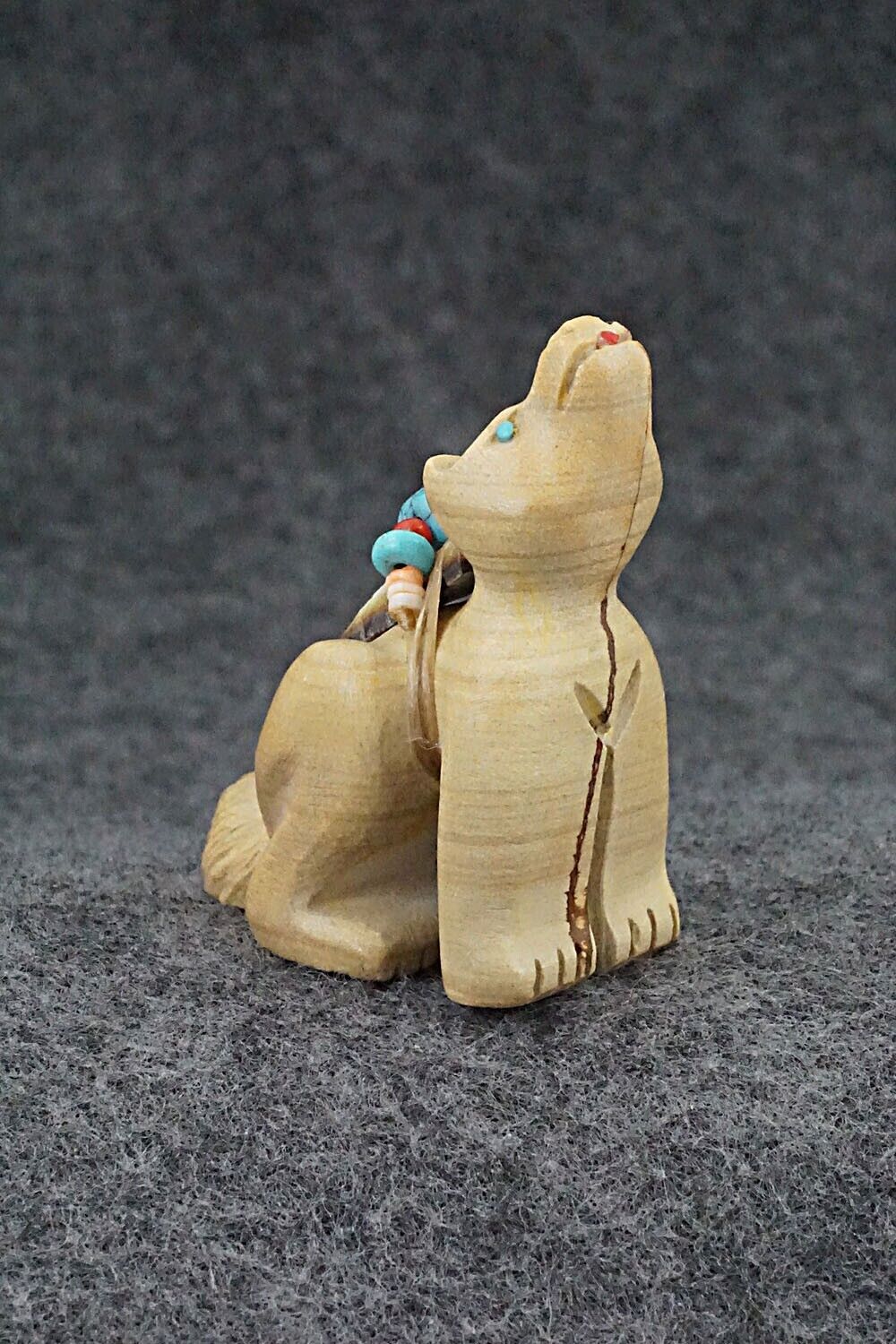 Wolf Zuni Fetish Carving - Douglas Martza