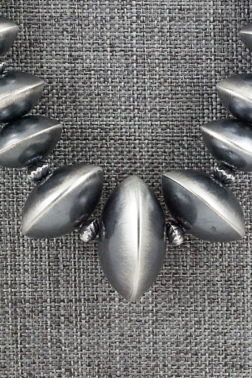 Sterling Silver Navajo Pearl Necklace 20" - Tonisha Haley