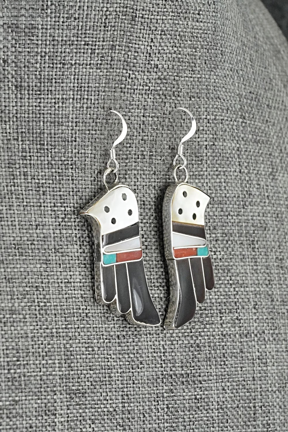 Multi-Stone & Sterling Silver Inlay Necklace Set - Bobby Shack