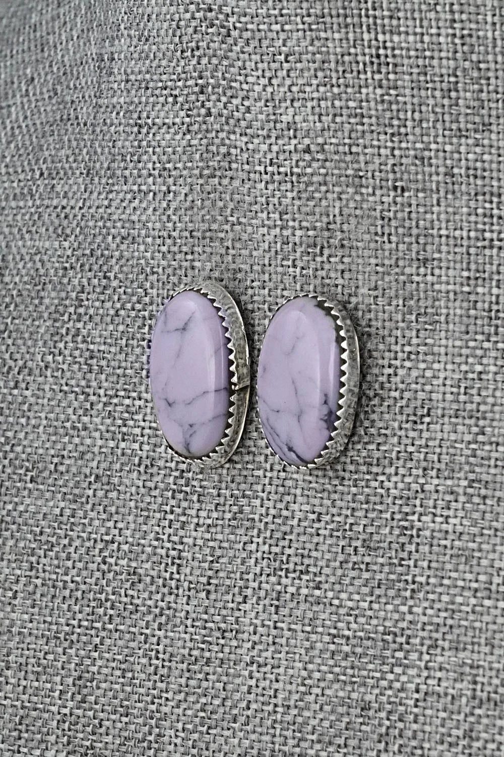 Morado & Sterling Silver Earrings - Murray Hannaweeka