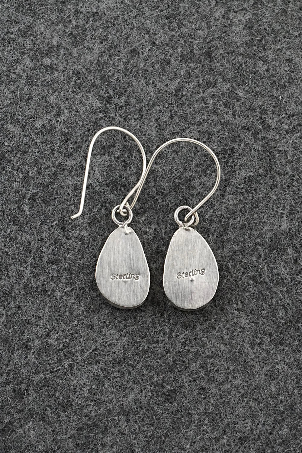 Turquoise & Sterling Silver Earrings - Rosemary Saunders