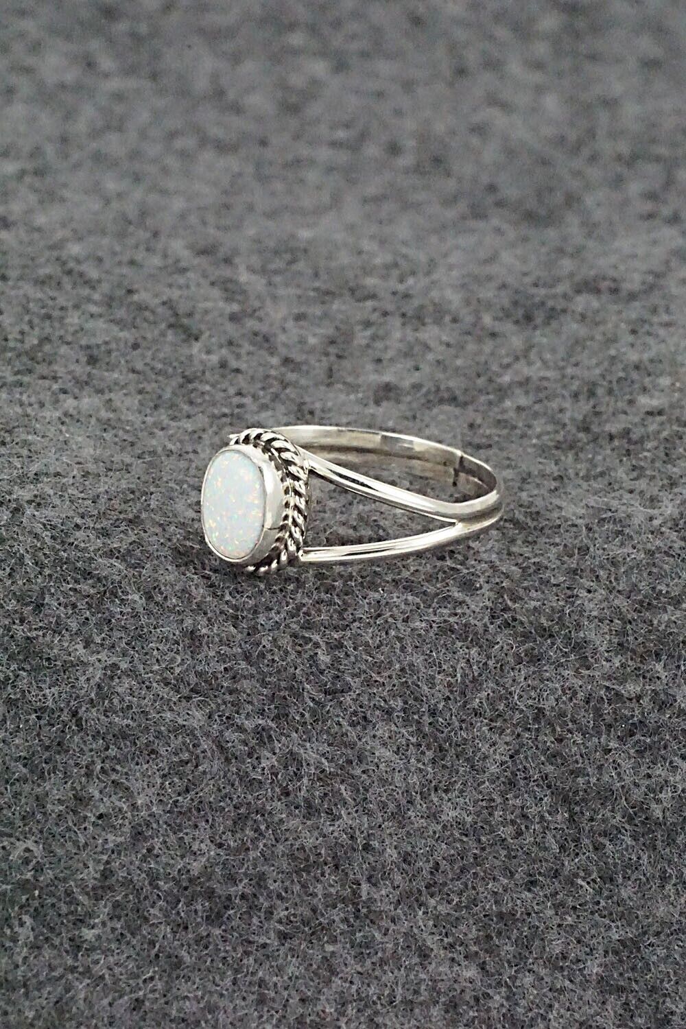 Opalite & Sterling Silver Ring - Jan Mariano - Size 9.25