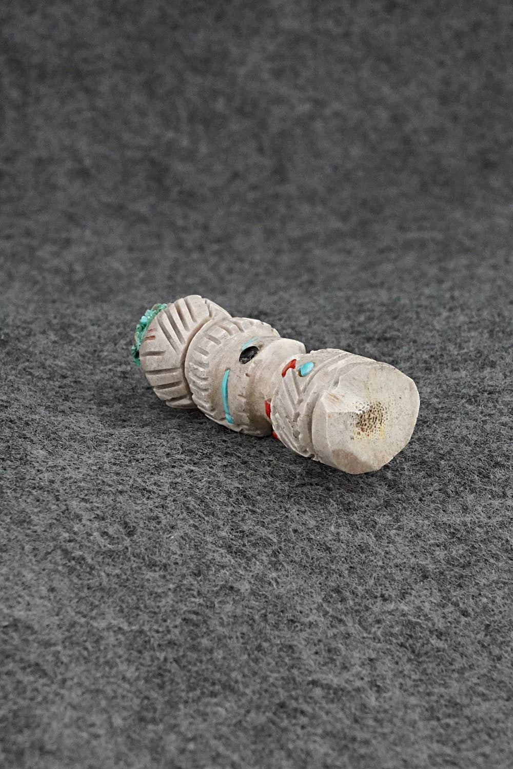 Corn Maiden Zuni Fetish Carving - Carl Etsate
