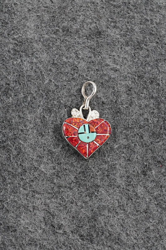 Multi-Stone & Sterling Silver Pendant - Ola Eriacho