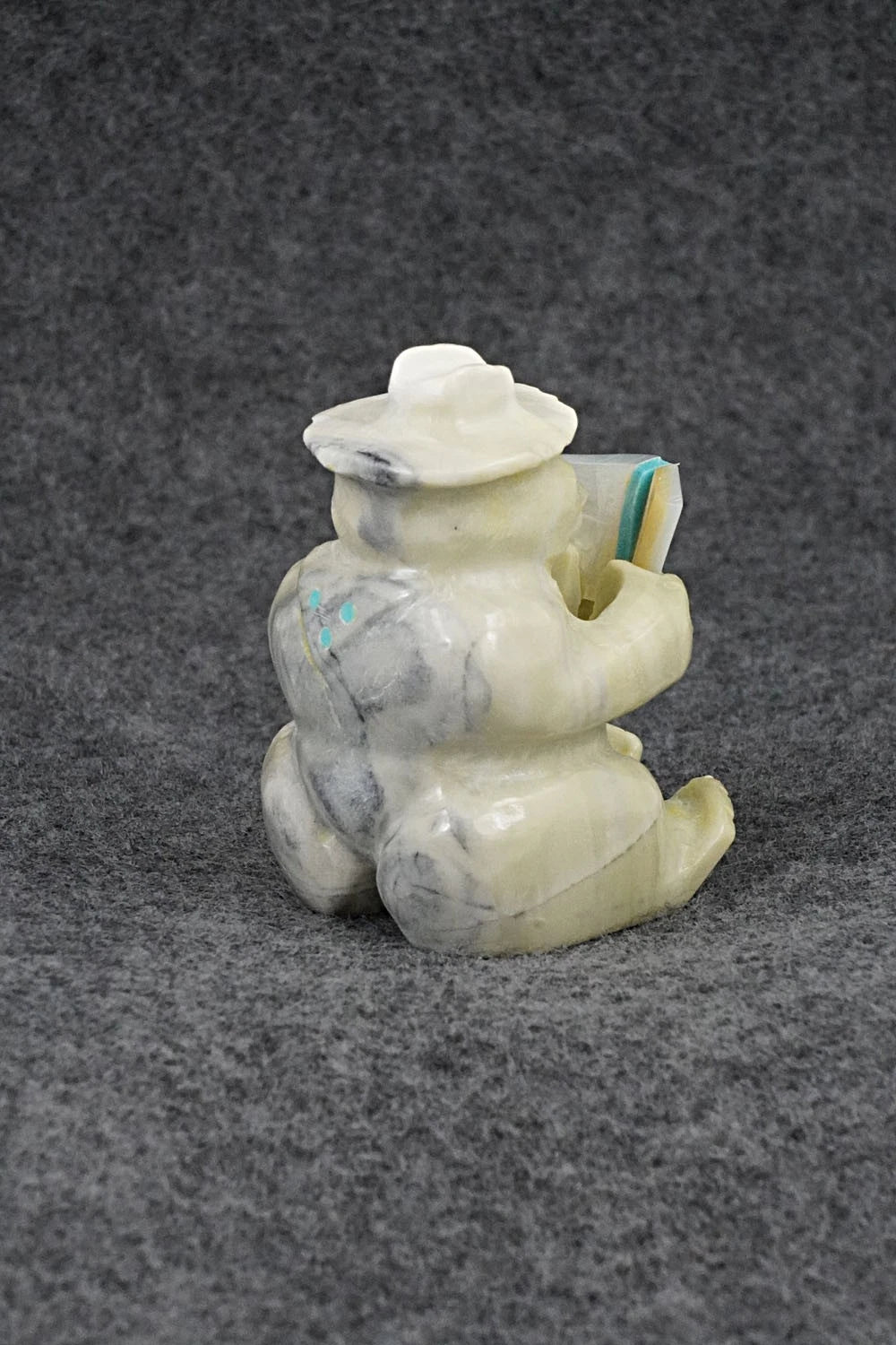 Frog Zuni Fetish Carving - Freddie Leekya