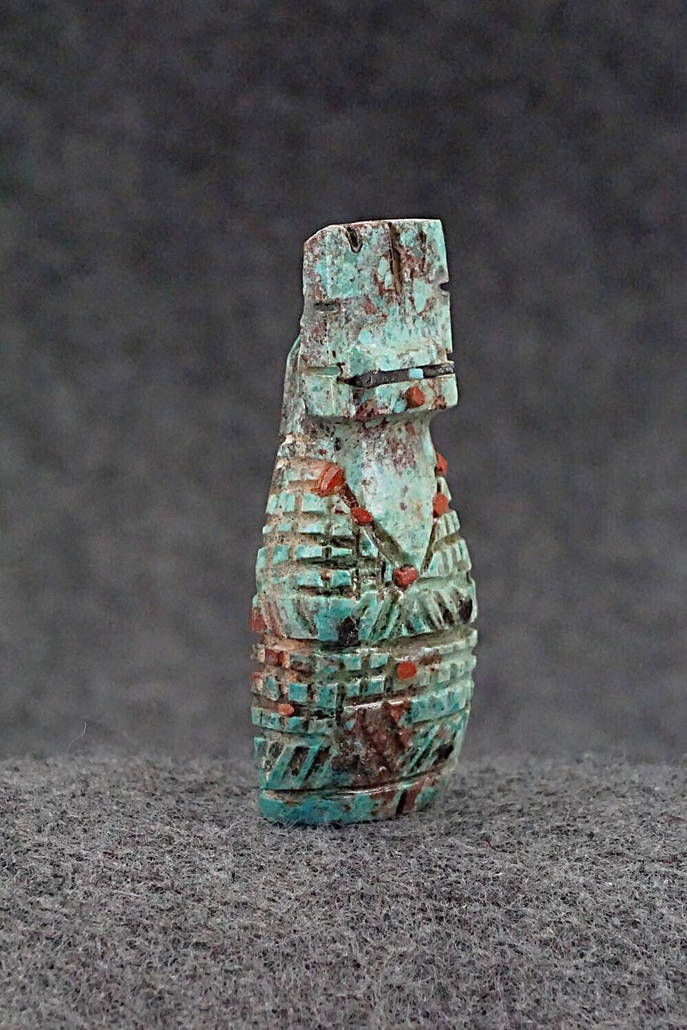 Corn Maiden Zuni Fetish Carving - Carl Etsate