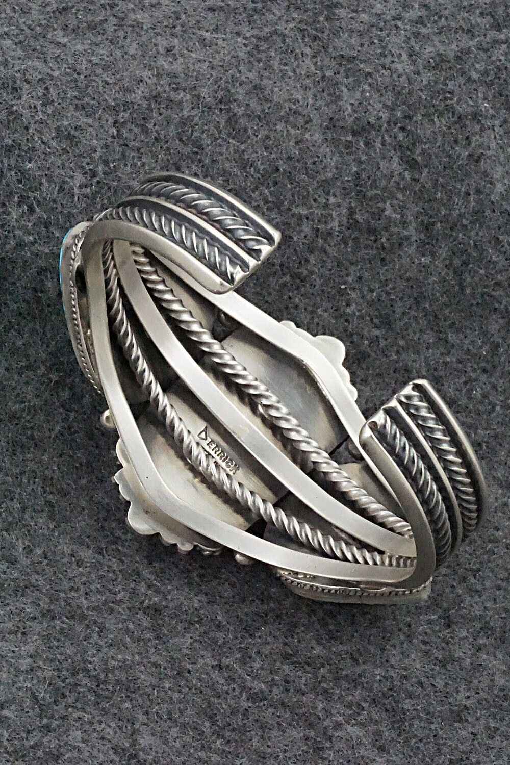 Turquoise & Sterling Silver Bracelet - Derrick Gordon