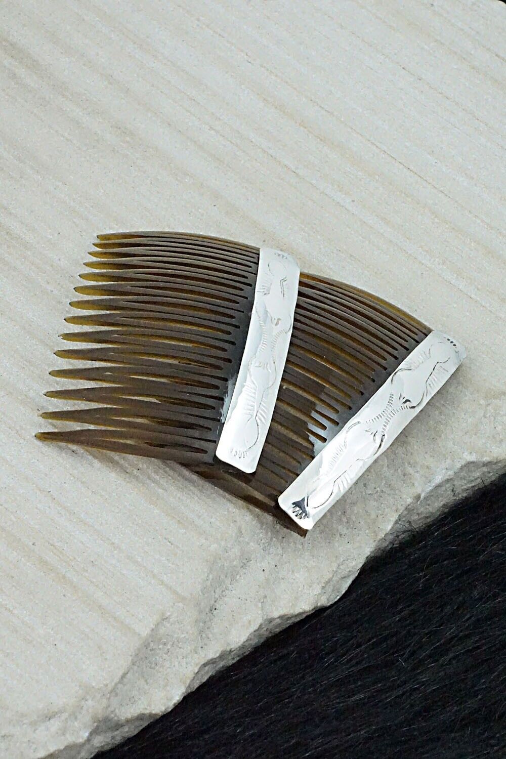 Sterling Silver Hair Combs - Randall Dalgai