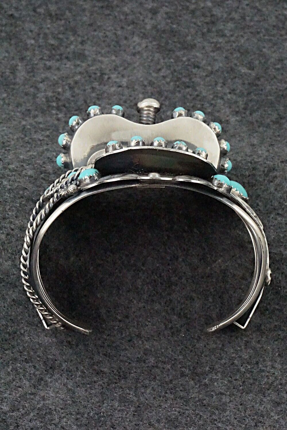 Turquoise & Sterling Silver Bracelet - Tim Yazzie