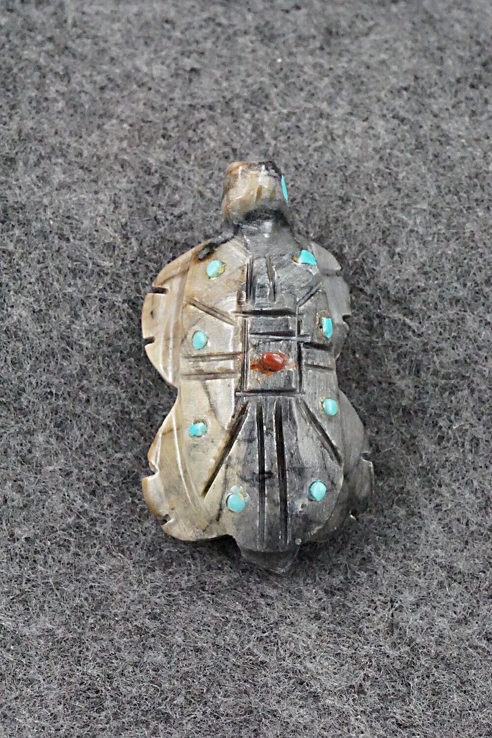 Turtle Zuni Fetish Carving - Carl Etsate
