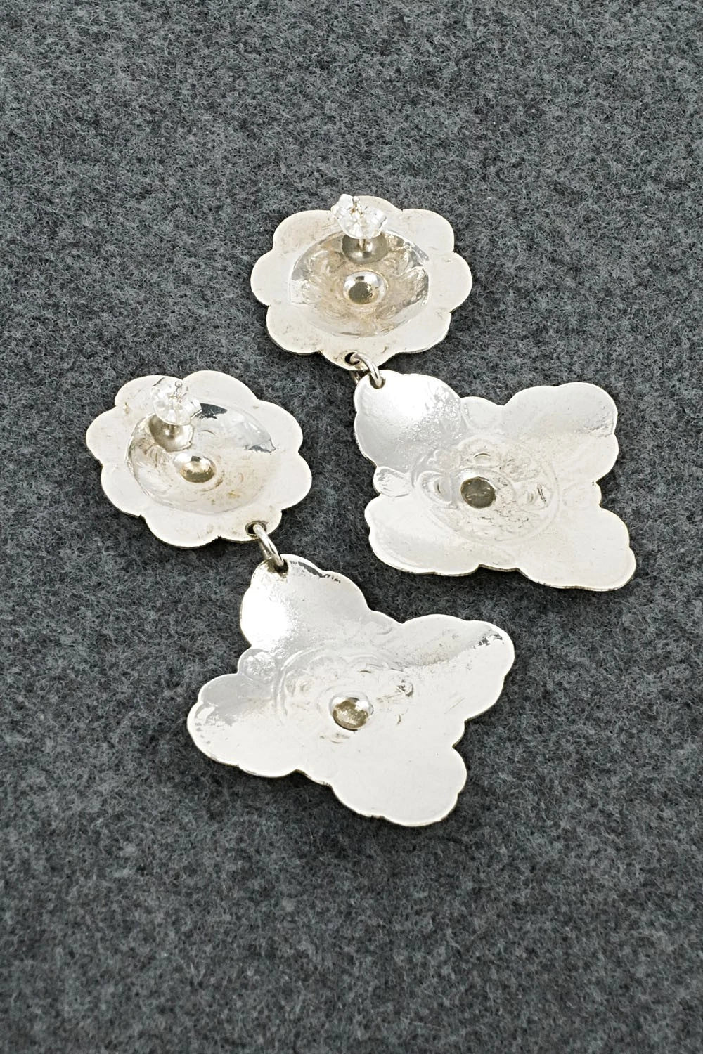 Sterling Silver Earrings - Bertha Begay