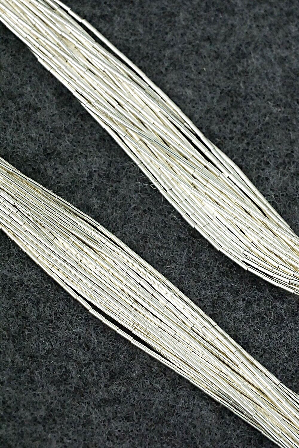Liquid Silver Necklace - Sterling Silver 24"