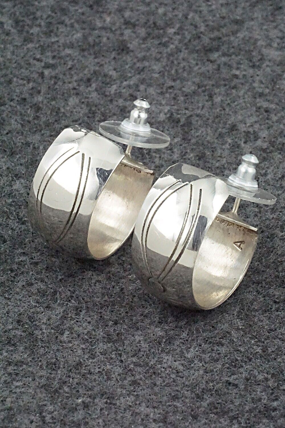 Sterling Silver Hoop Earrings - Nova Ashley