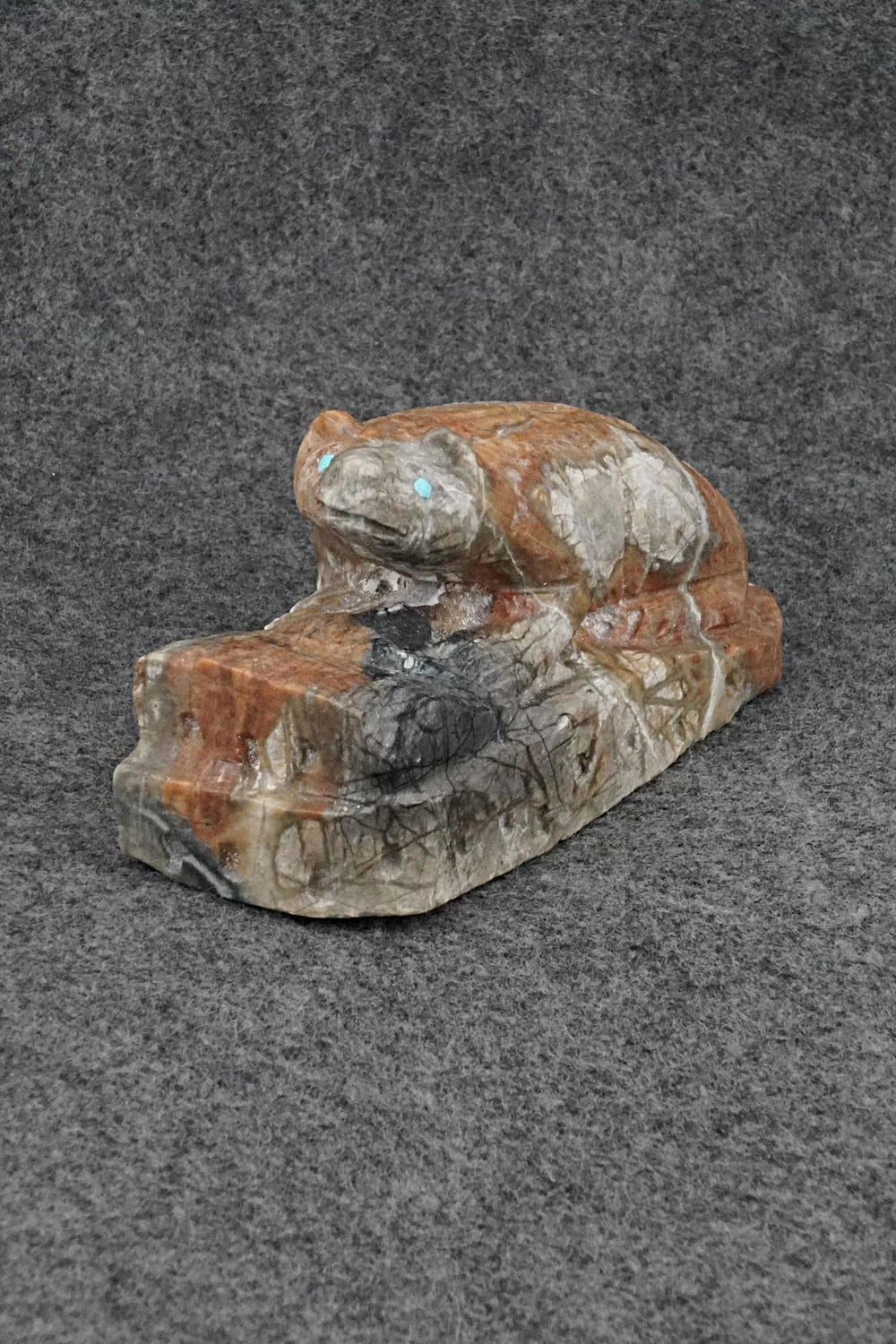 Badger Zuni Fetish Carving - Herbert Him