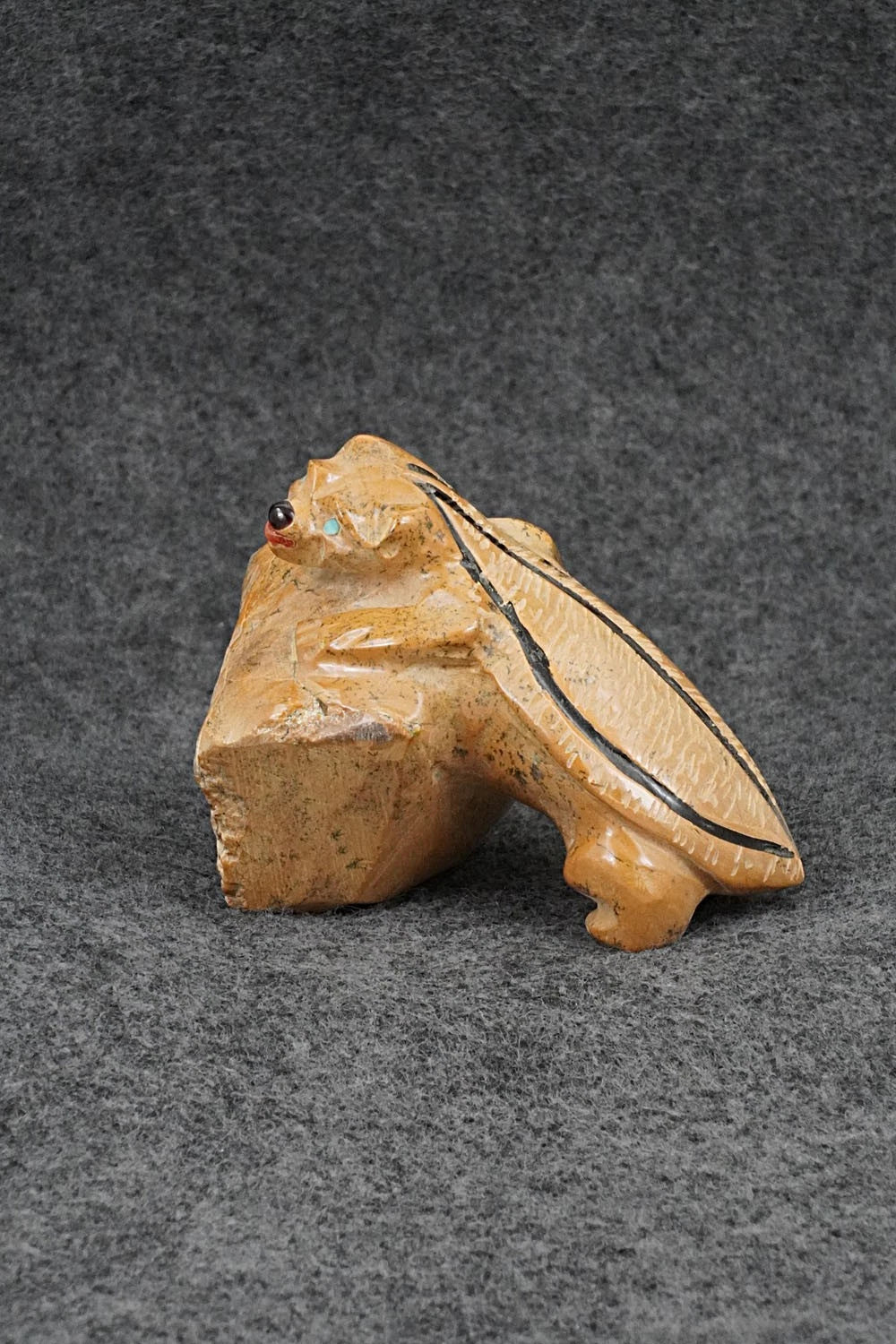 Badger Zuni Fetish Carving - Freddie Leekya