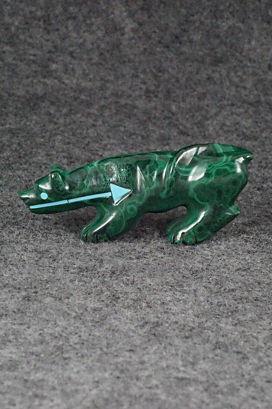 Mountain Lion Zuni Fetish Carving - Andres Quandelacy