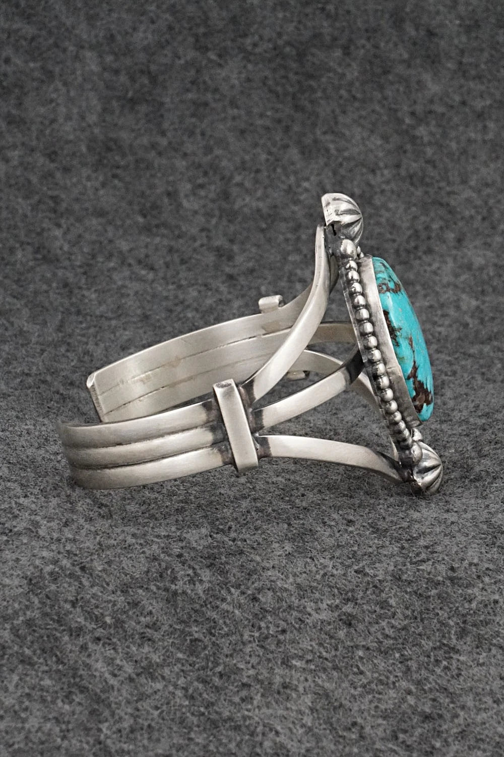 Turquoise & Sterling Silver Bracelet - Darrin Livingston