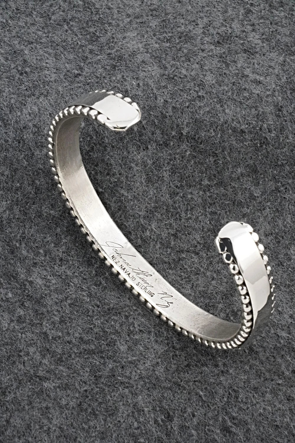 Sterling Silver Bracelet - Jonathan Nez