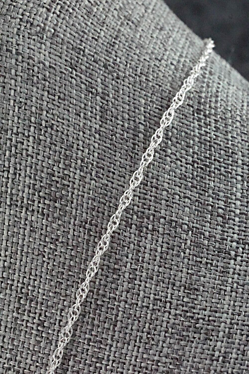 Sterling Silver Chain Necklace - Sterling Silver 30"