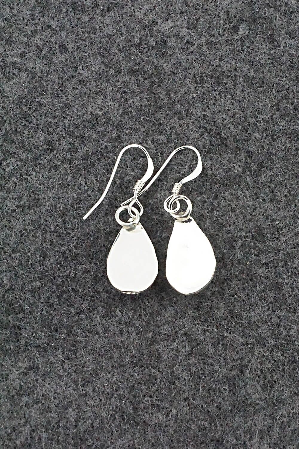 Turquoise & Sterling Silver Earrings - Angeline Platero