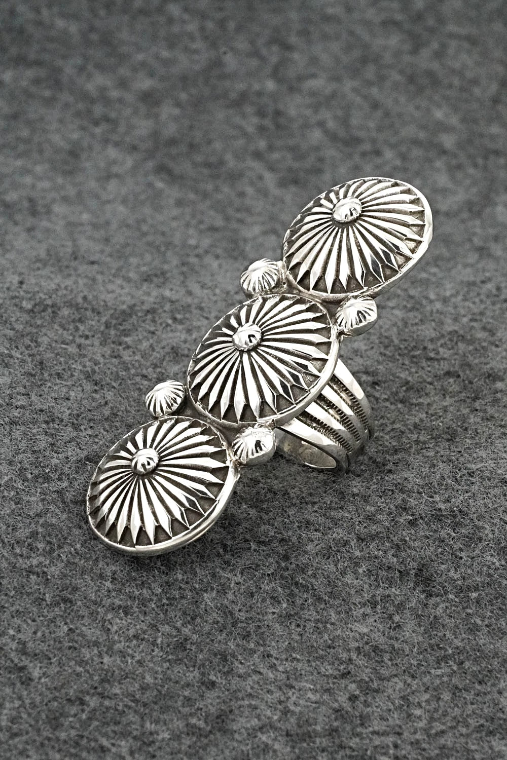 Sterling Silver Ring - Calvin Martinez - Size 7