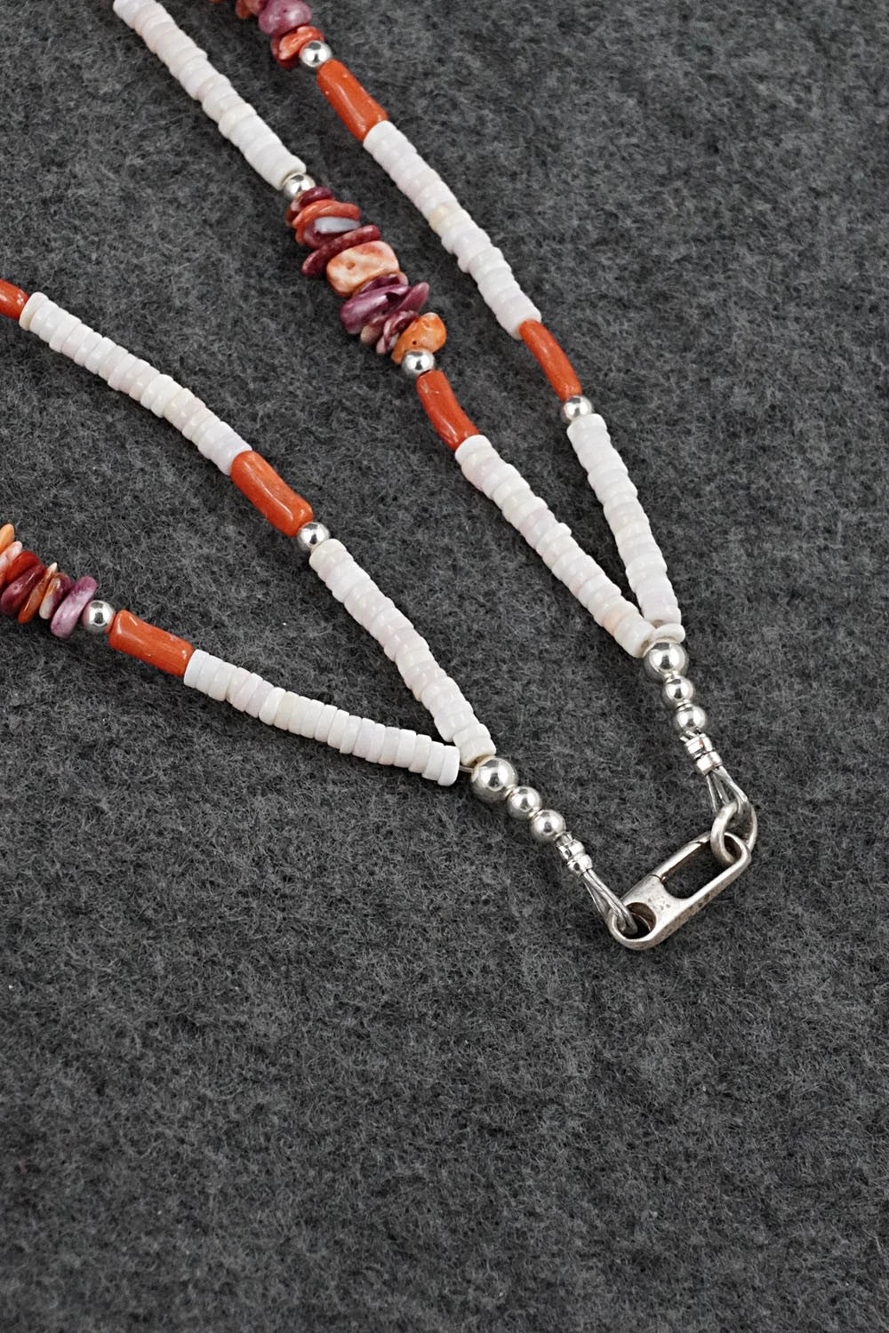 Multi-Stone & Sterling Silver Necklace - Erica Brown