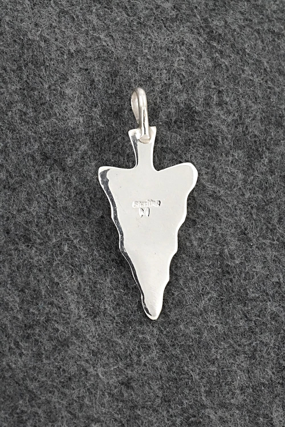 Turquoise & Sterling Silver Pendant - Joseph Martinez