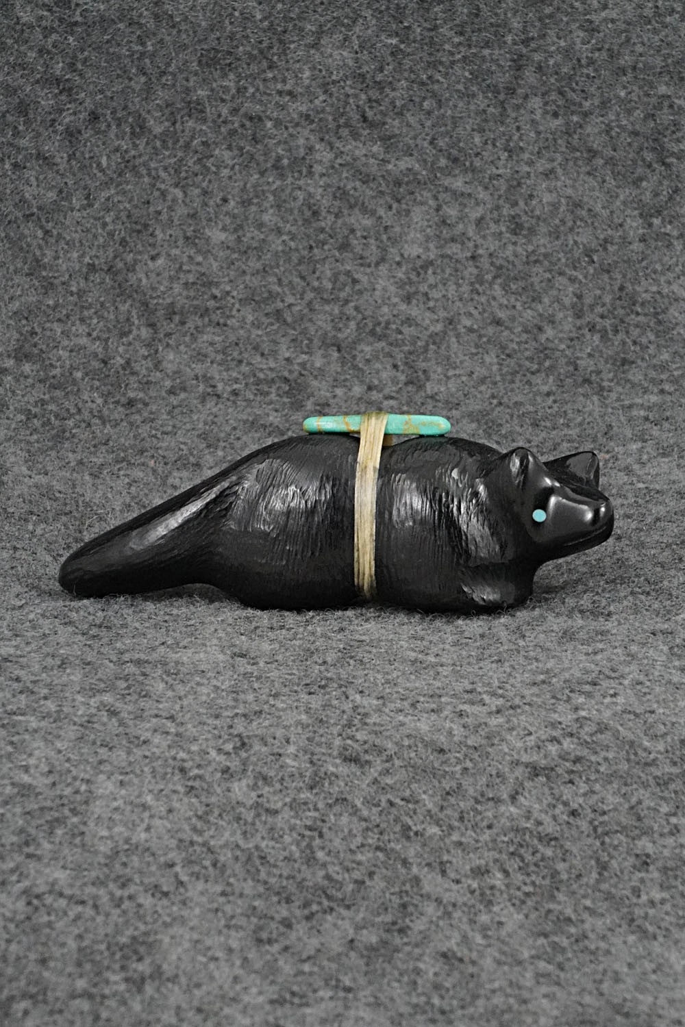Wolf Zuni Fetish Carving - Herbert Halate