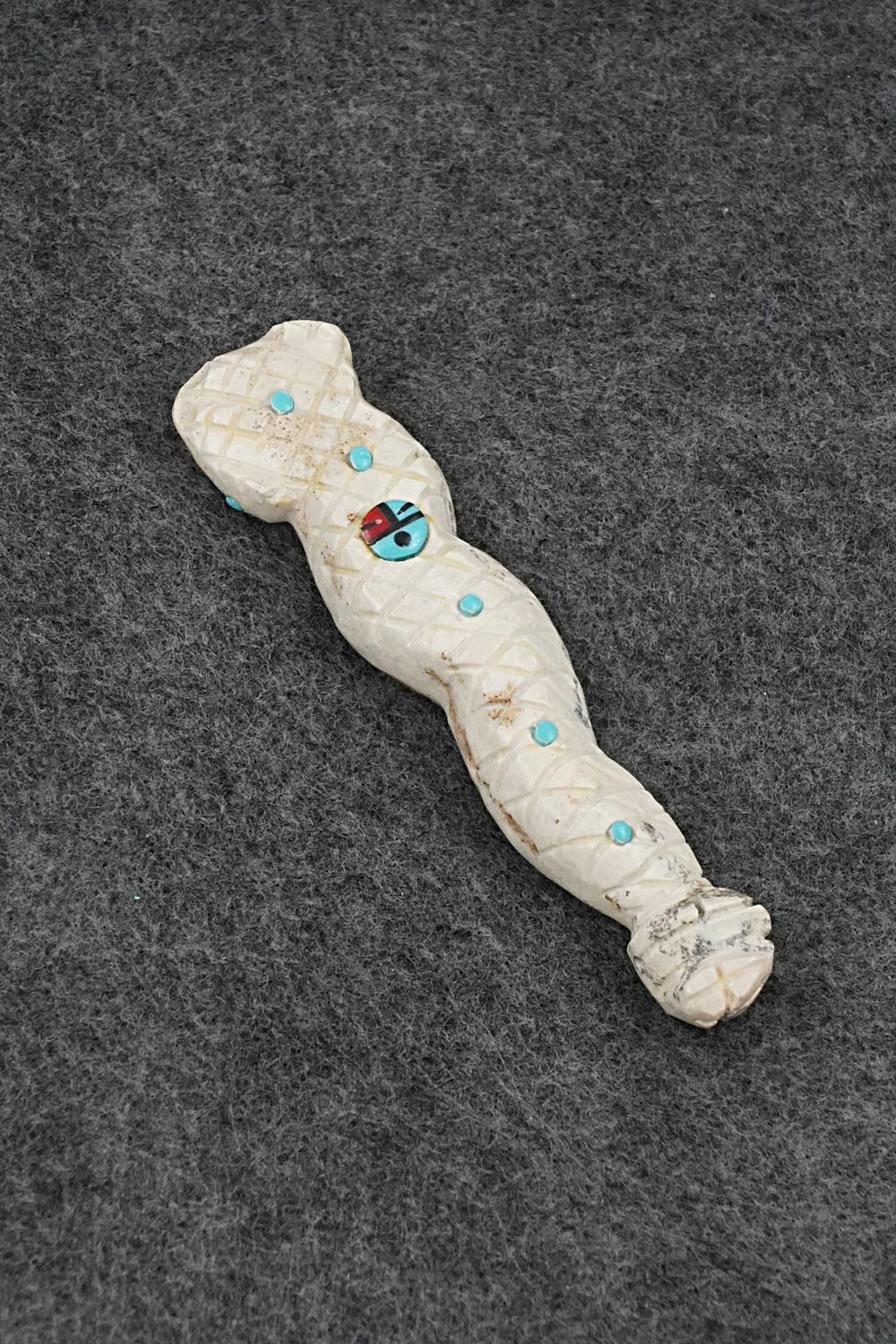 Rattlesnake Zuni Fetish Carving - Danette Laate