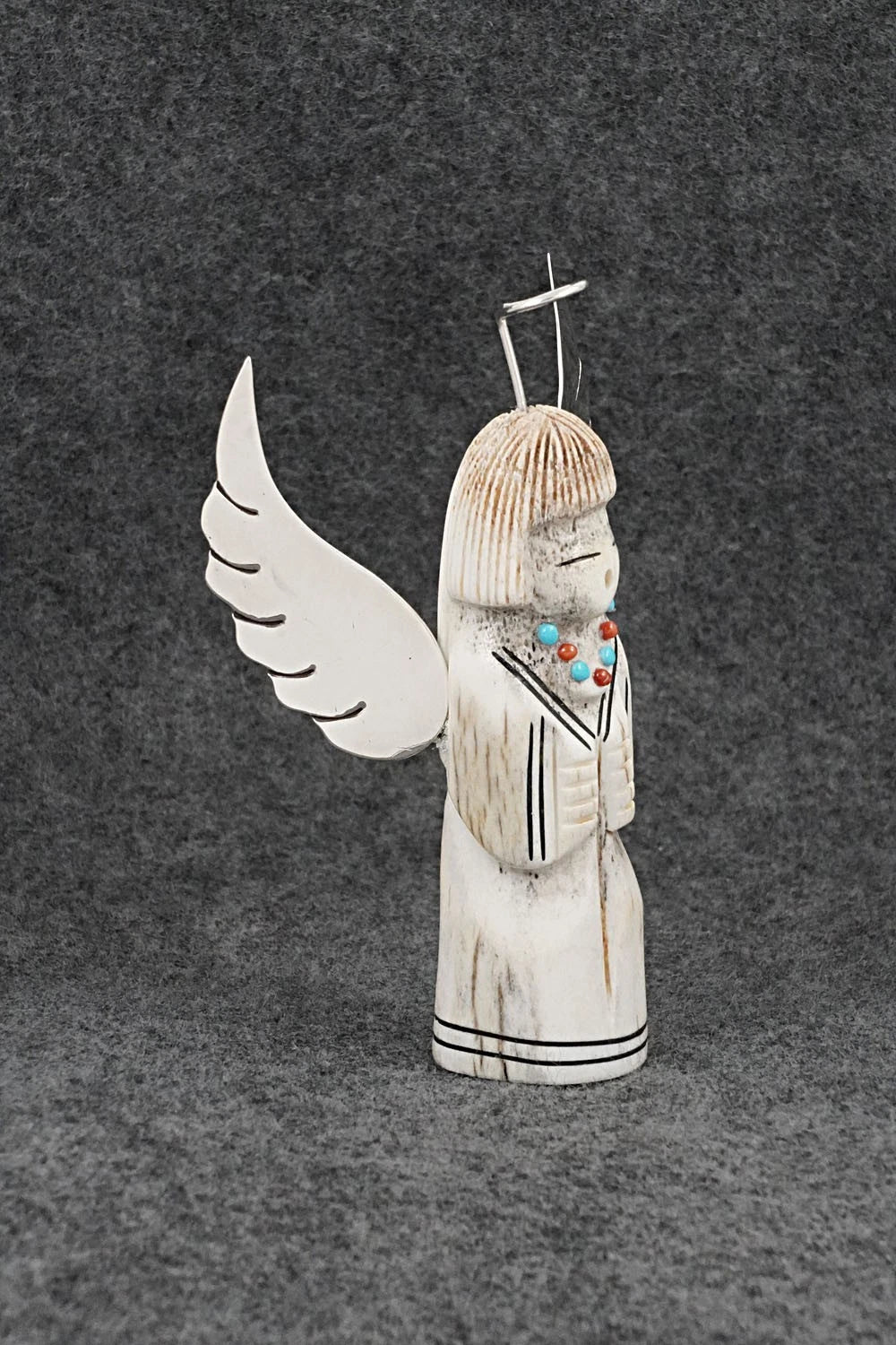 Angel Zuni Fetish Carving - Claudia Peina