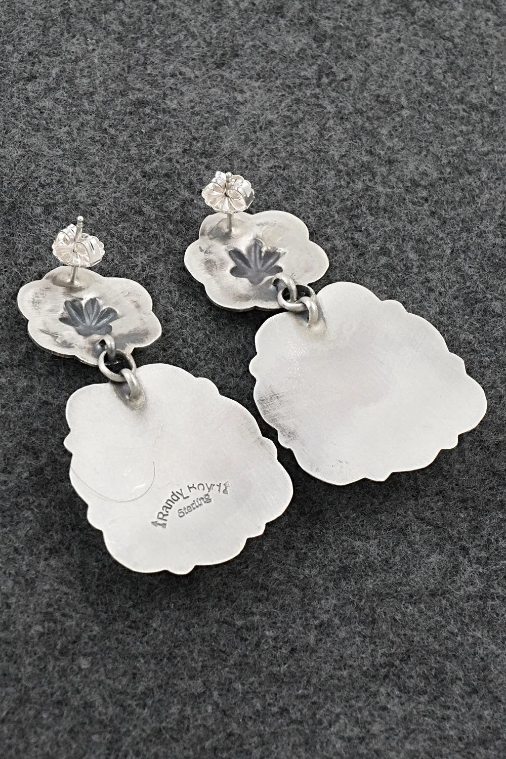 Turquoise & Sterling Silver Earrings - Randy Boyd