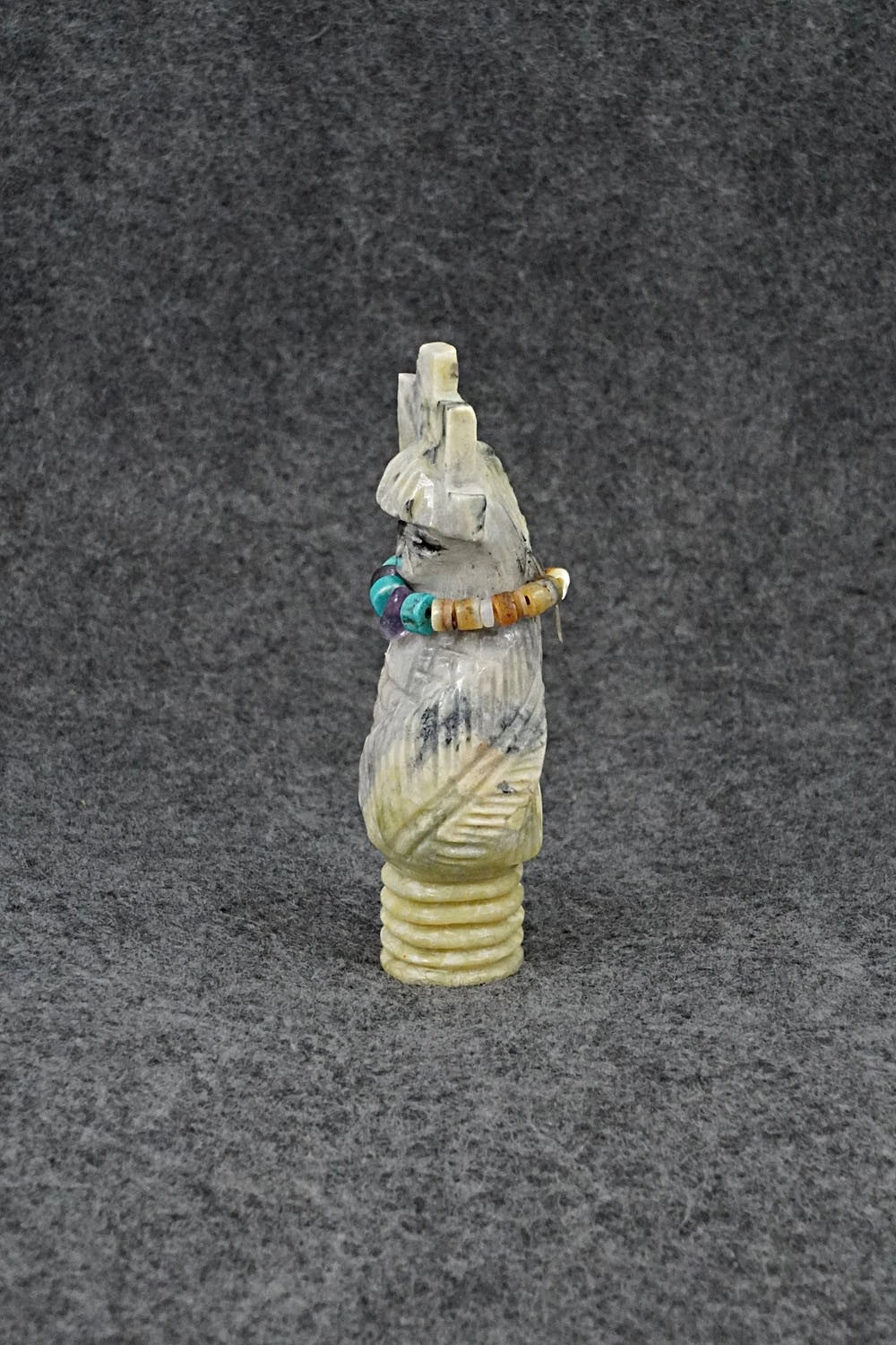Corn Maiden Zuni Fetish Carving - Farlan & Paulette Quam