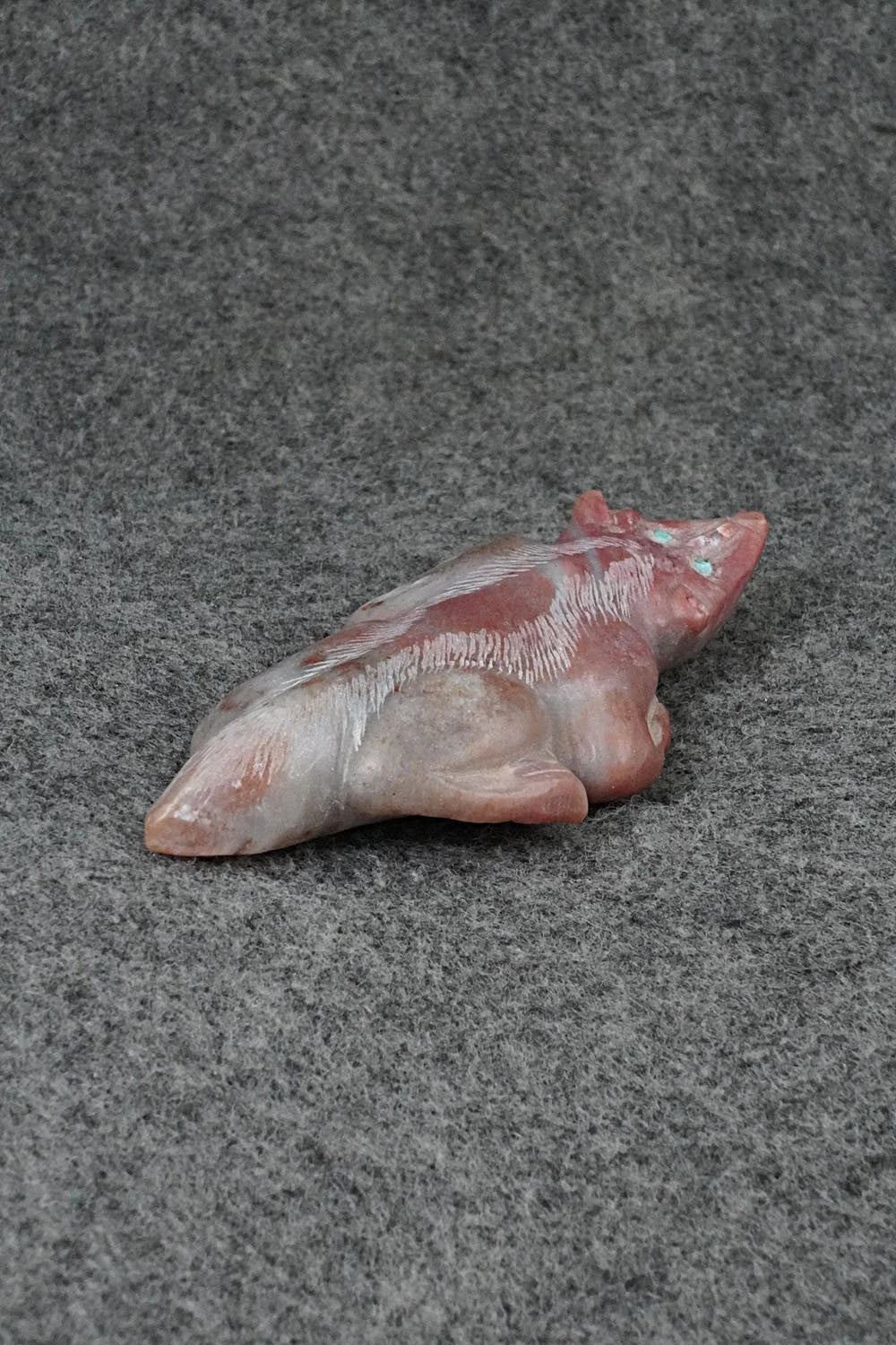 Badger Zuni Fetish Carving - Terrance Panteah