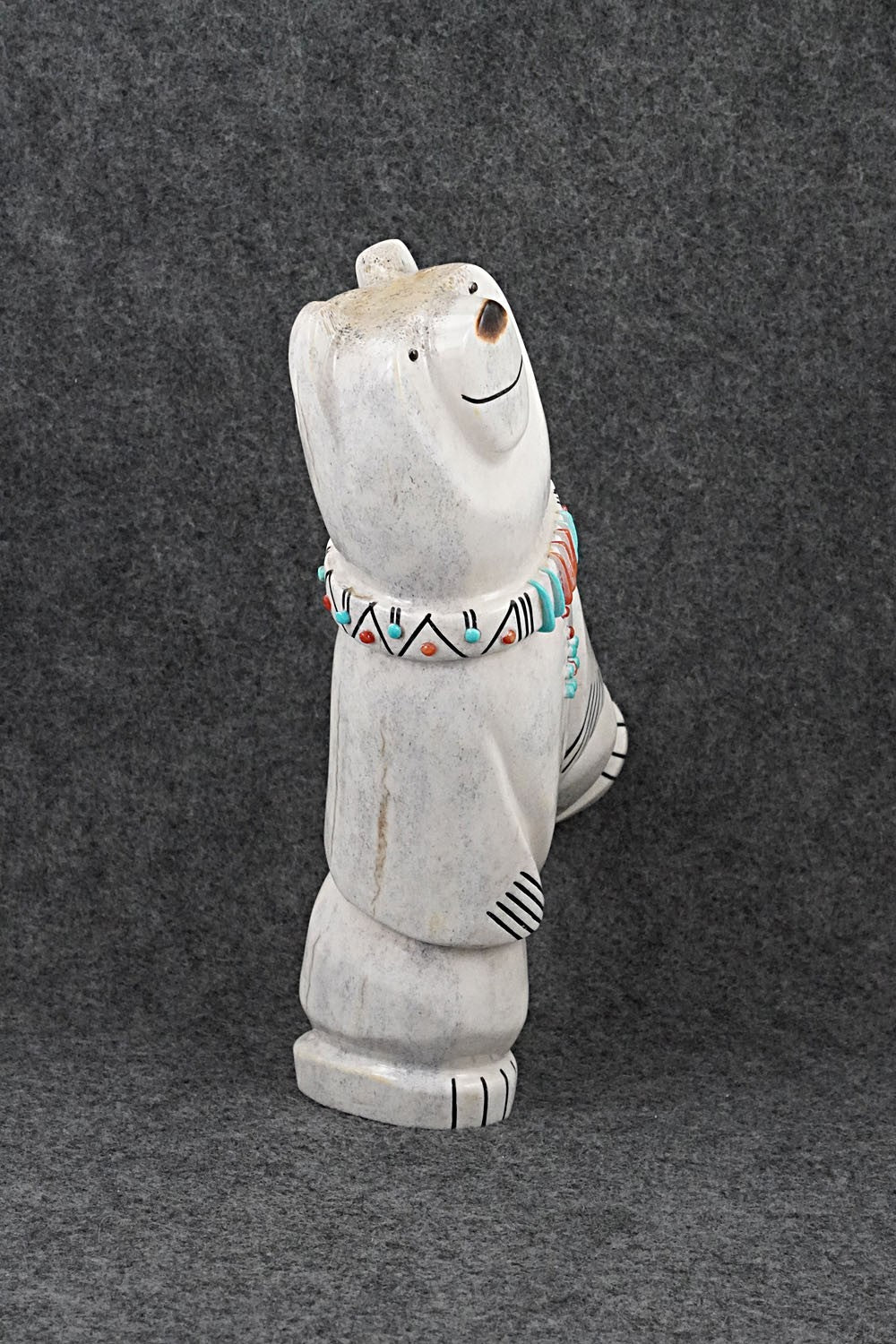 Dancing Bear Zuni Fetish Carving - Claudia Peina