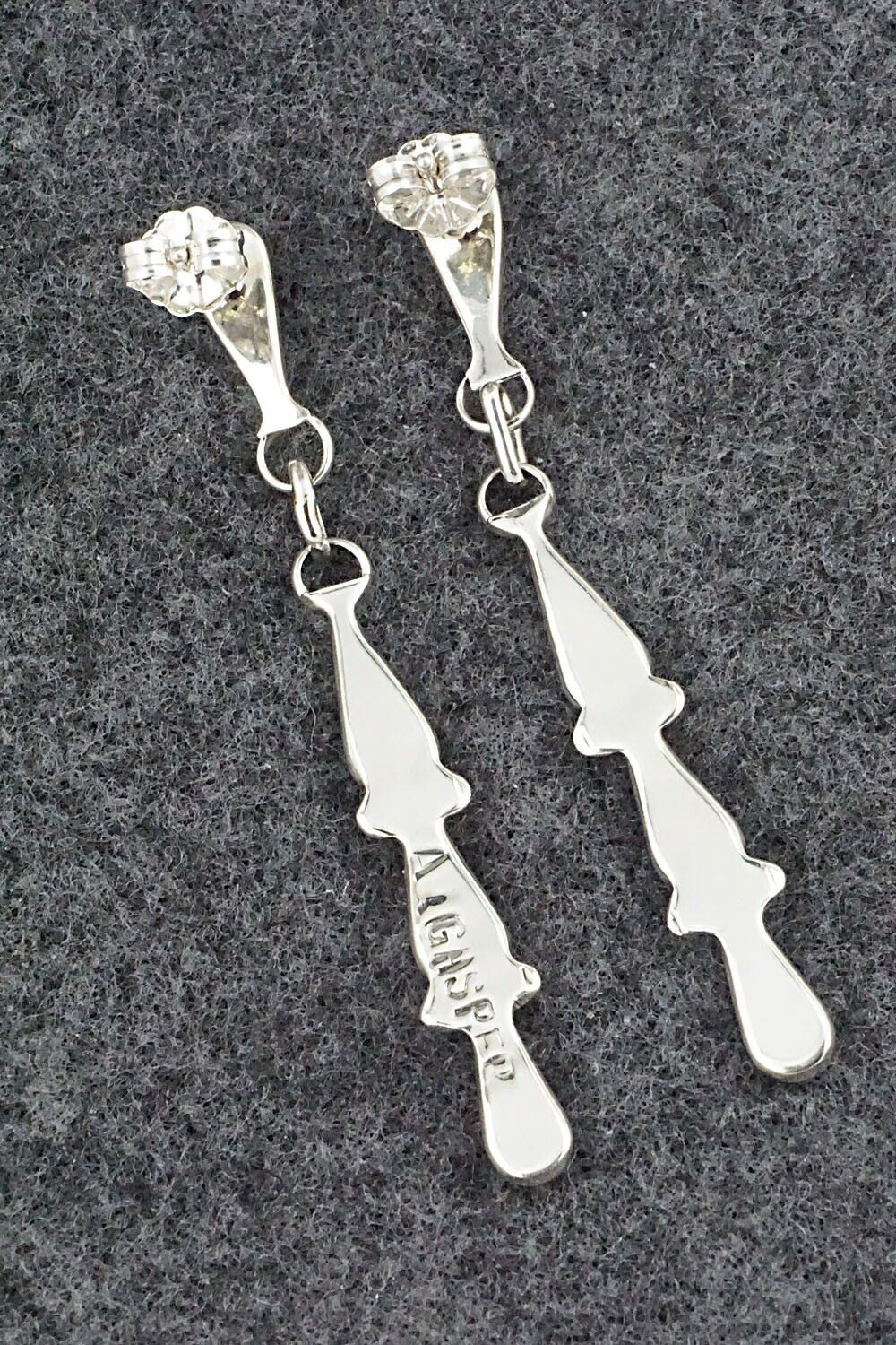 Opalite & Sterling Silver Earrings - Angela Gasper