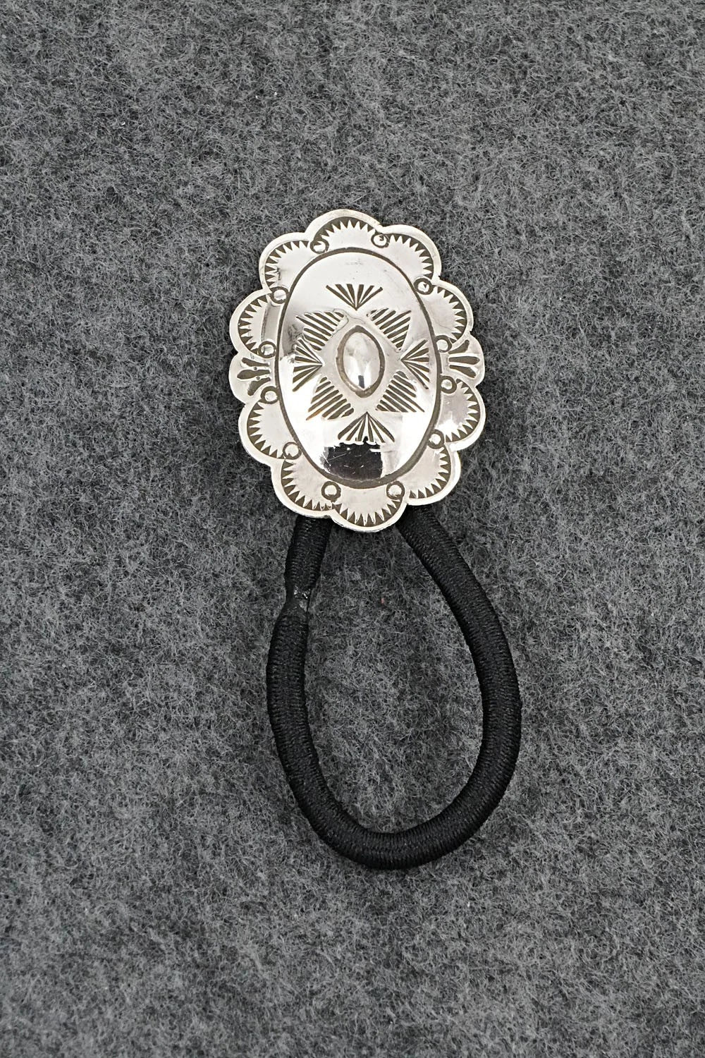 Sterling Silver Hair Tie - Bertha Begay