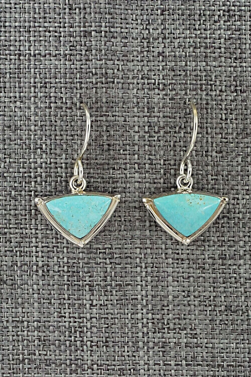 Turquoise & Sterling Silver Earrings - Cathy Webster