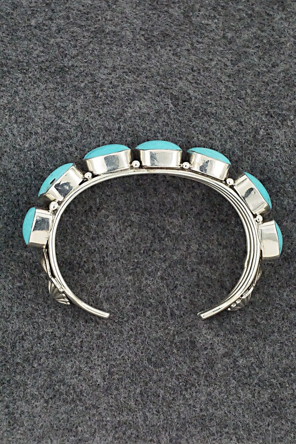 Turquoise & Sterling Silver Bracelet - Irvin Tsosie