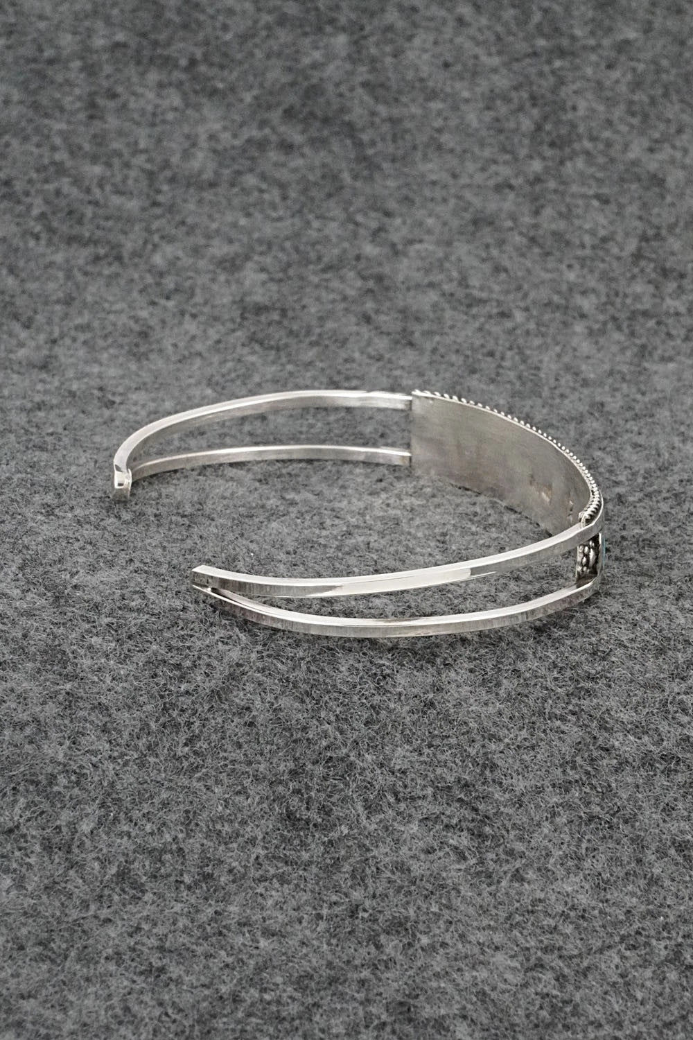 Turquoise & Sterling Silver Bracelet - Claudine Haloo