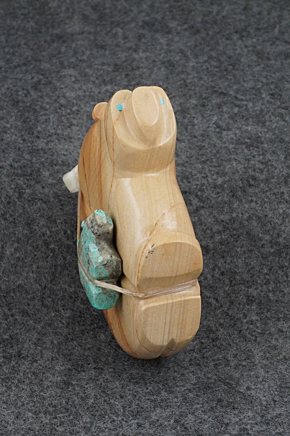Bear with Cub Zuni Fetish Carving - Paulette & Farlan Quam