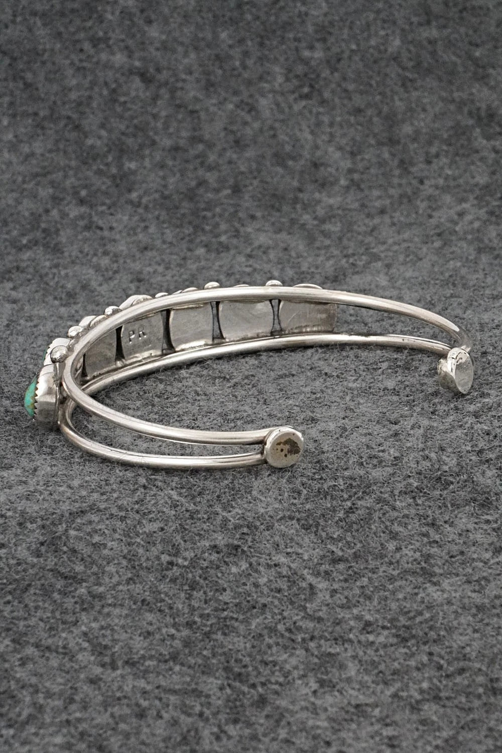 Turquoise & Sterling Silver Bracelet - Priscilla Reeder
