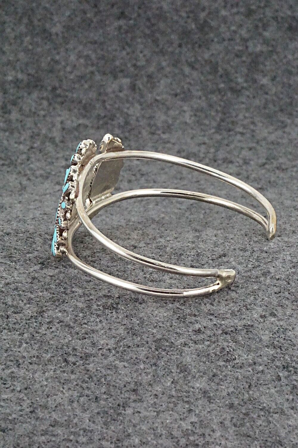 Turquoise & Sterling Silver Bracelet - Judy Wallace
