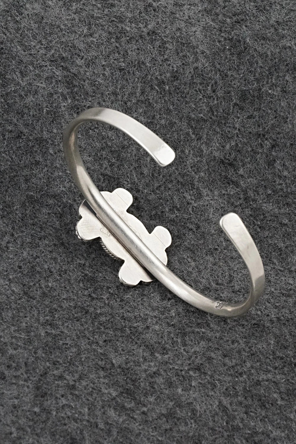 Turquoise & Sterling Silver Bracelet - Genevieve Francisco