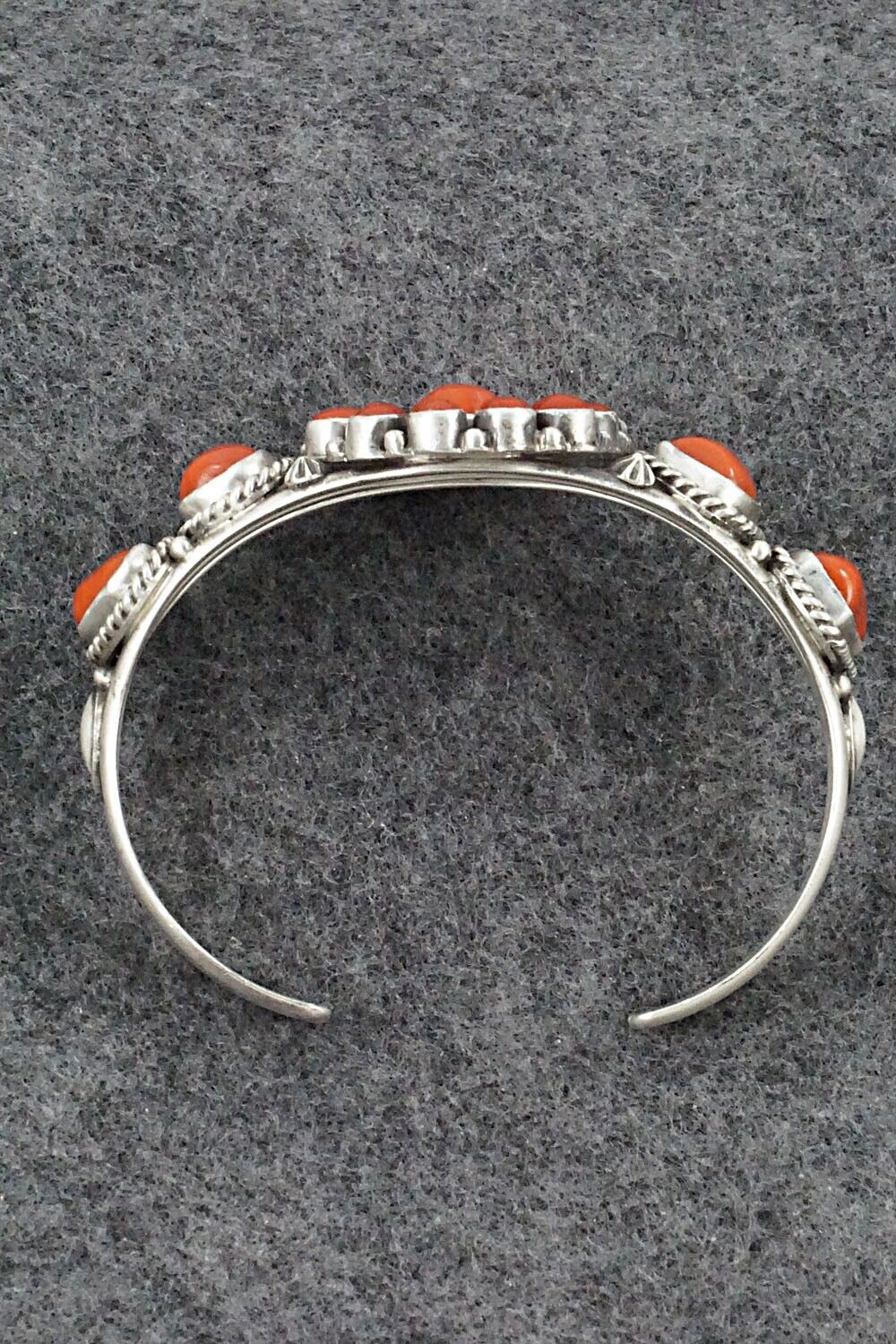 Coral & Sterling Silver Bracelet - Derrick Gordon