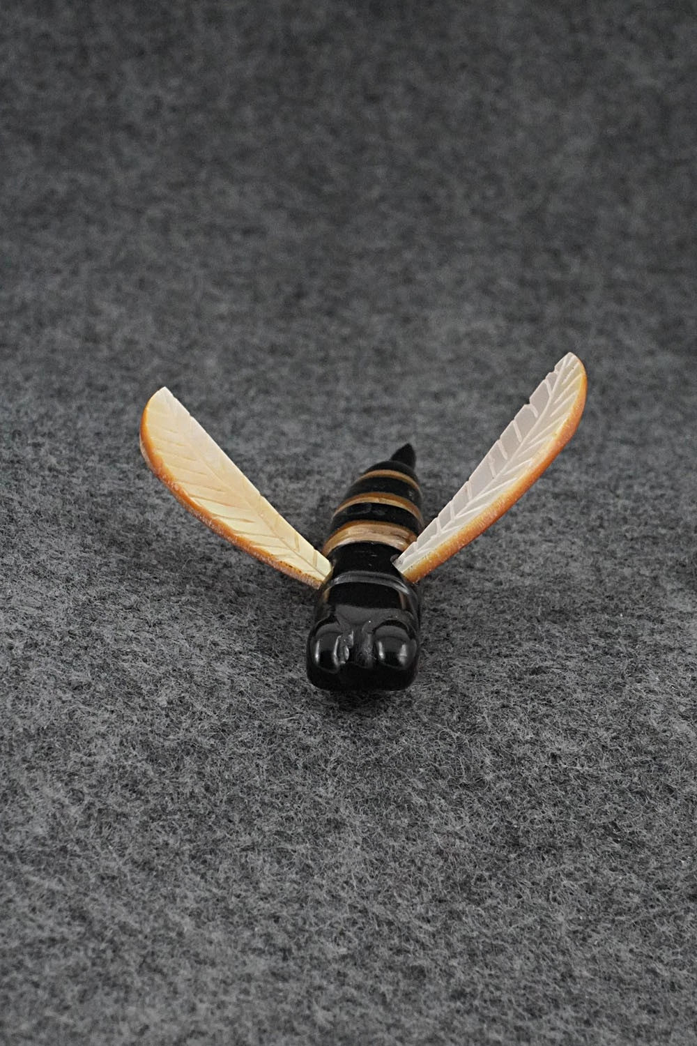 Bee Zuni Fetish Carving - Justin Red Elk