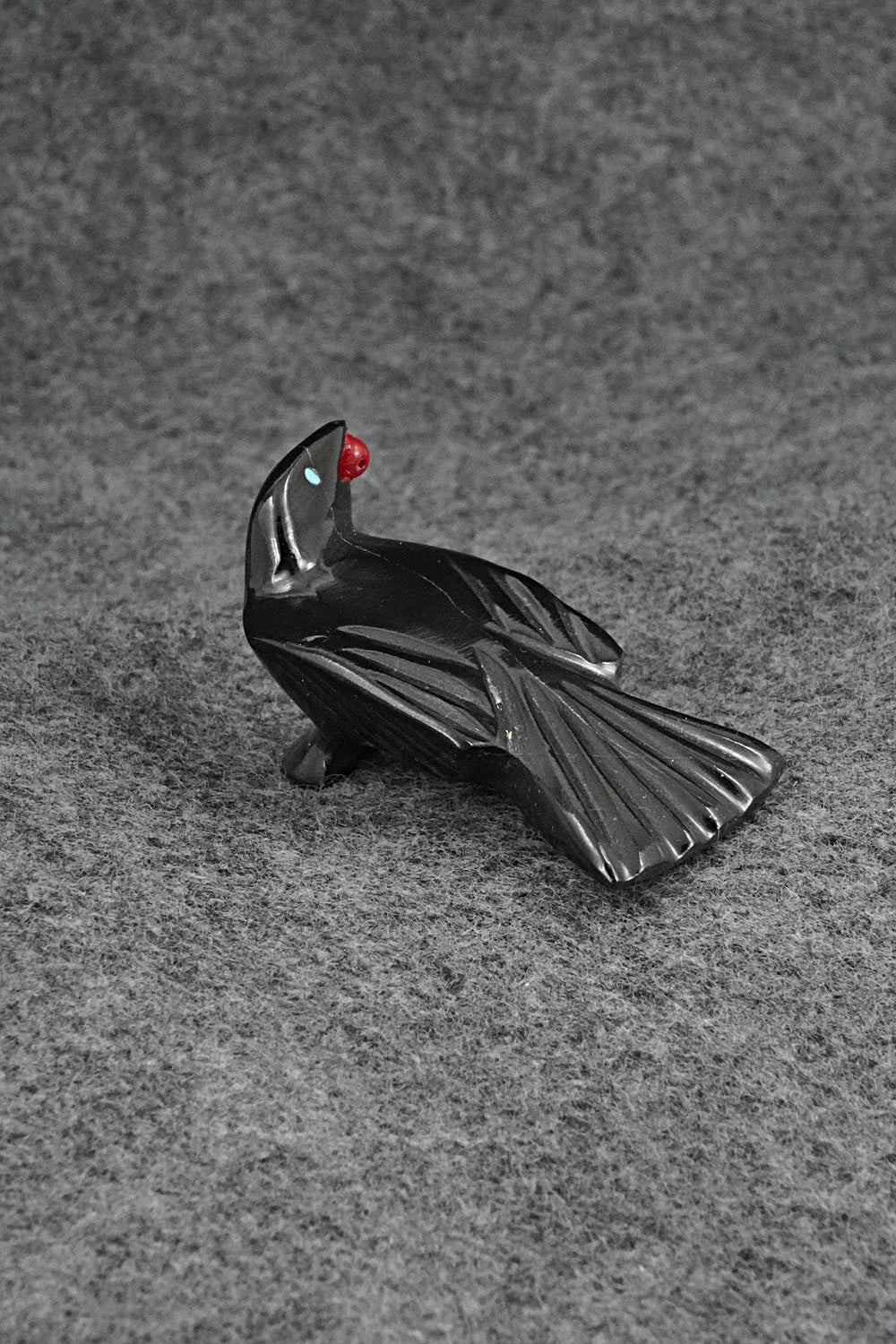 Crow Zuni Fetish Carving - Calvert Bowanie