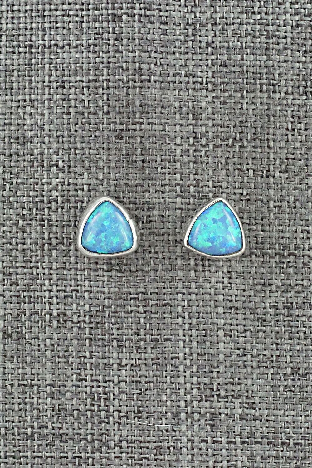 Opalite & Sterling Silver Earrings - Emery Spencer