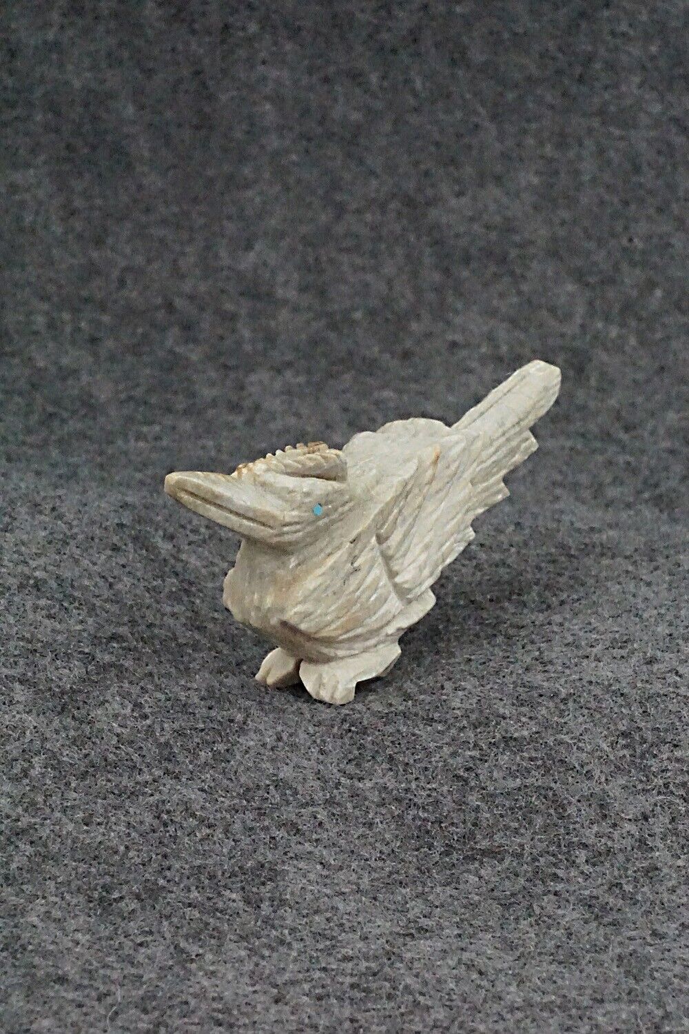 Roadrunner Zuni Fetish Carving - Tony Mackel